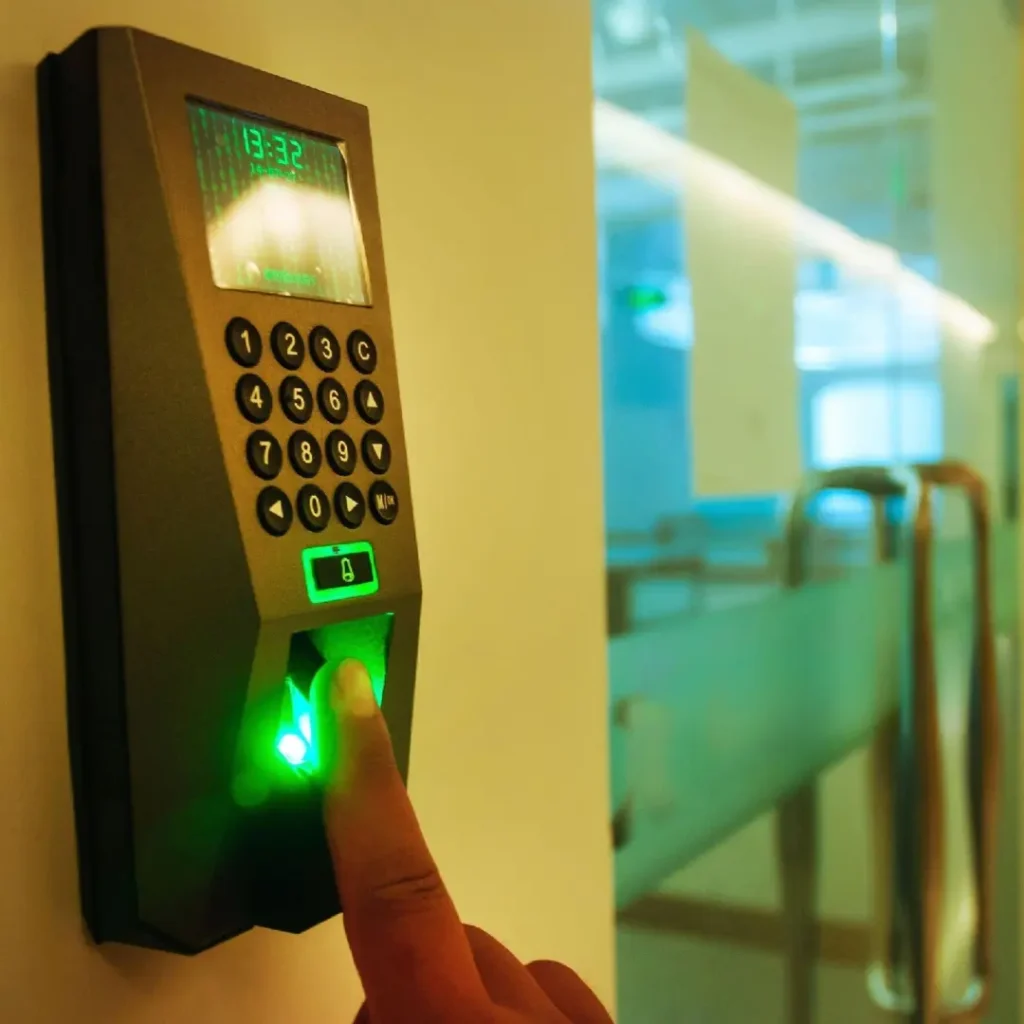 Access control system installation 3